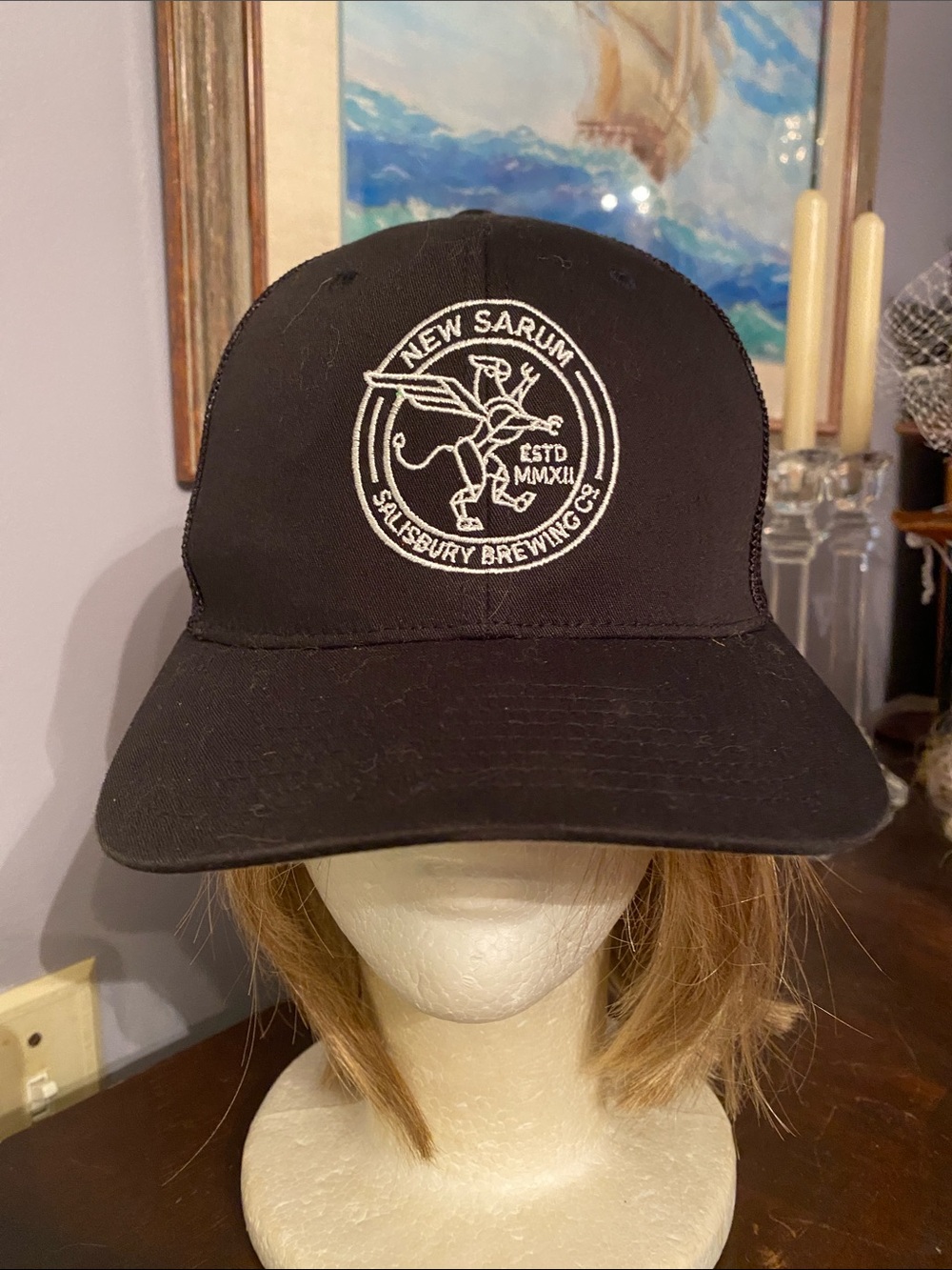 V! Flexfit baseball style hat like new